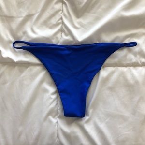 Blue Bikini Bottoms